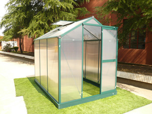 aluminum green house