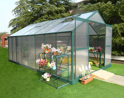 aluminum green house