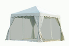party tent 3x3 with mesh